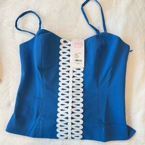 Lilly Pulitzer Shelli stretch top size 4 NWT